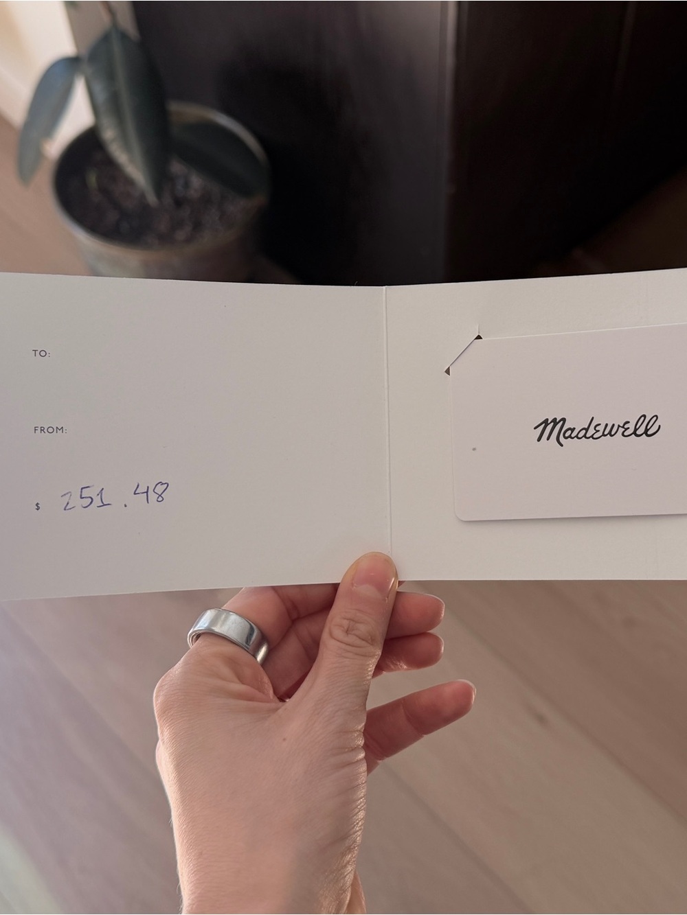 $250 Madewell Gift Card - Discounted